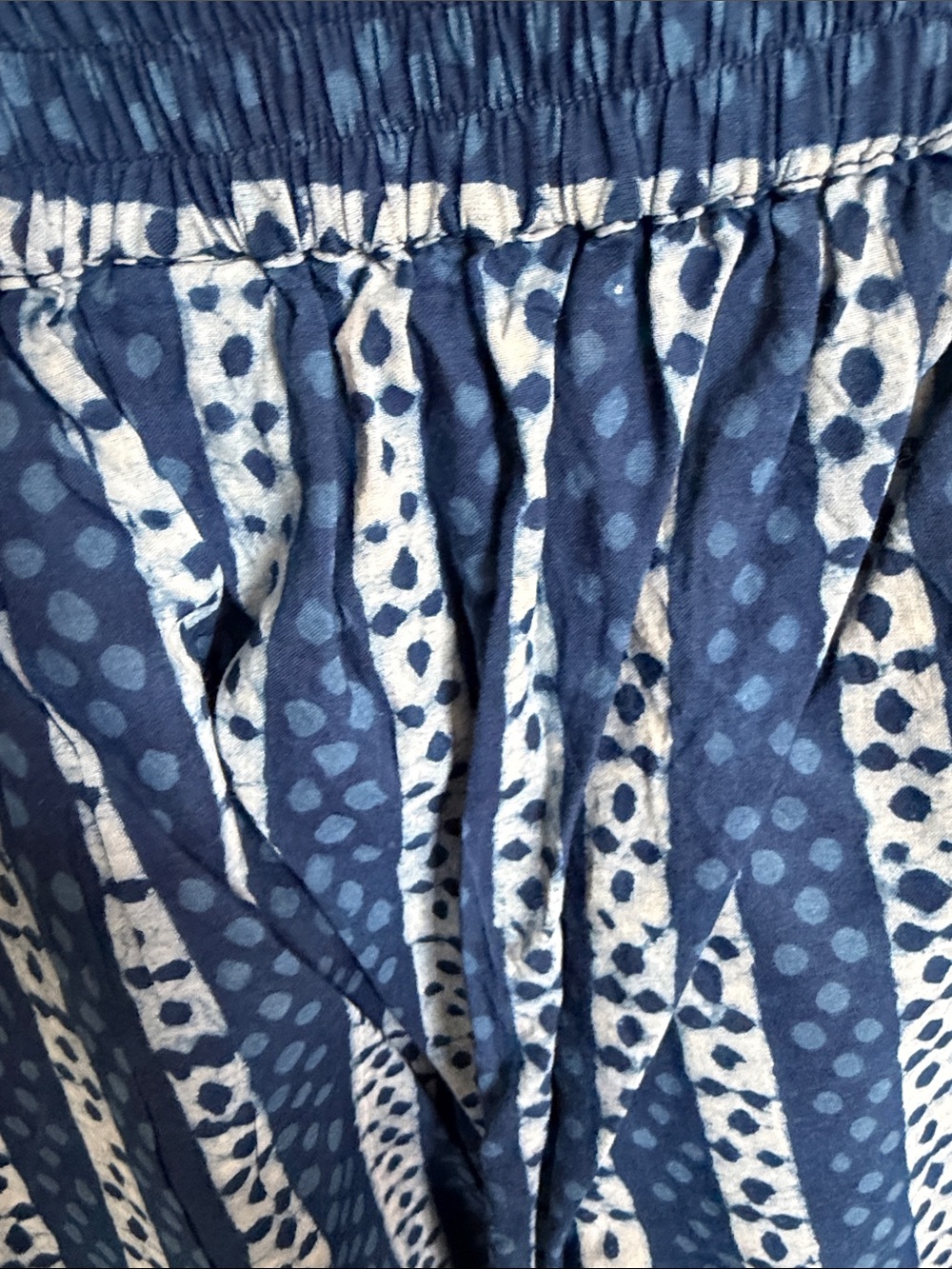 Fabindia cotton straight leg pants - Picture 4 of 5